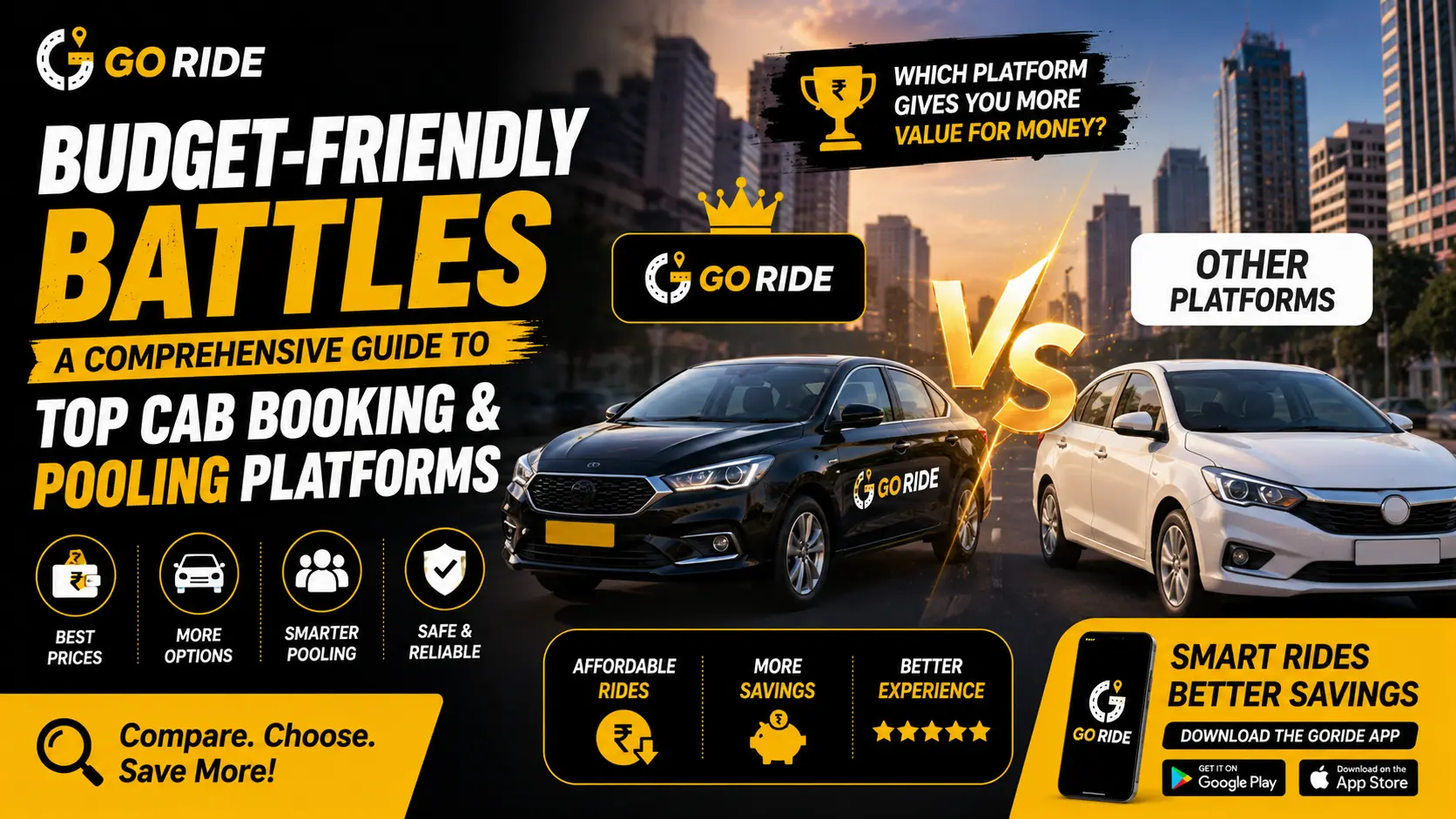 Budget-Friendly Battles: A Comprehensive Guide to Maximizing Cost-Efficiency with GoRide's Bike Pooling and Affordable Cab Options
