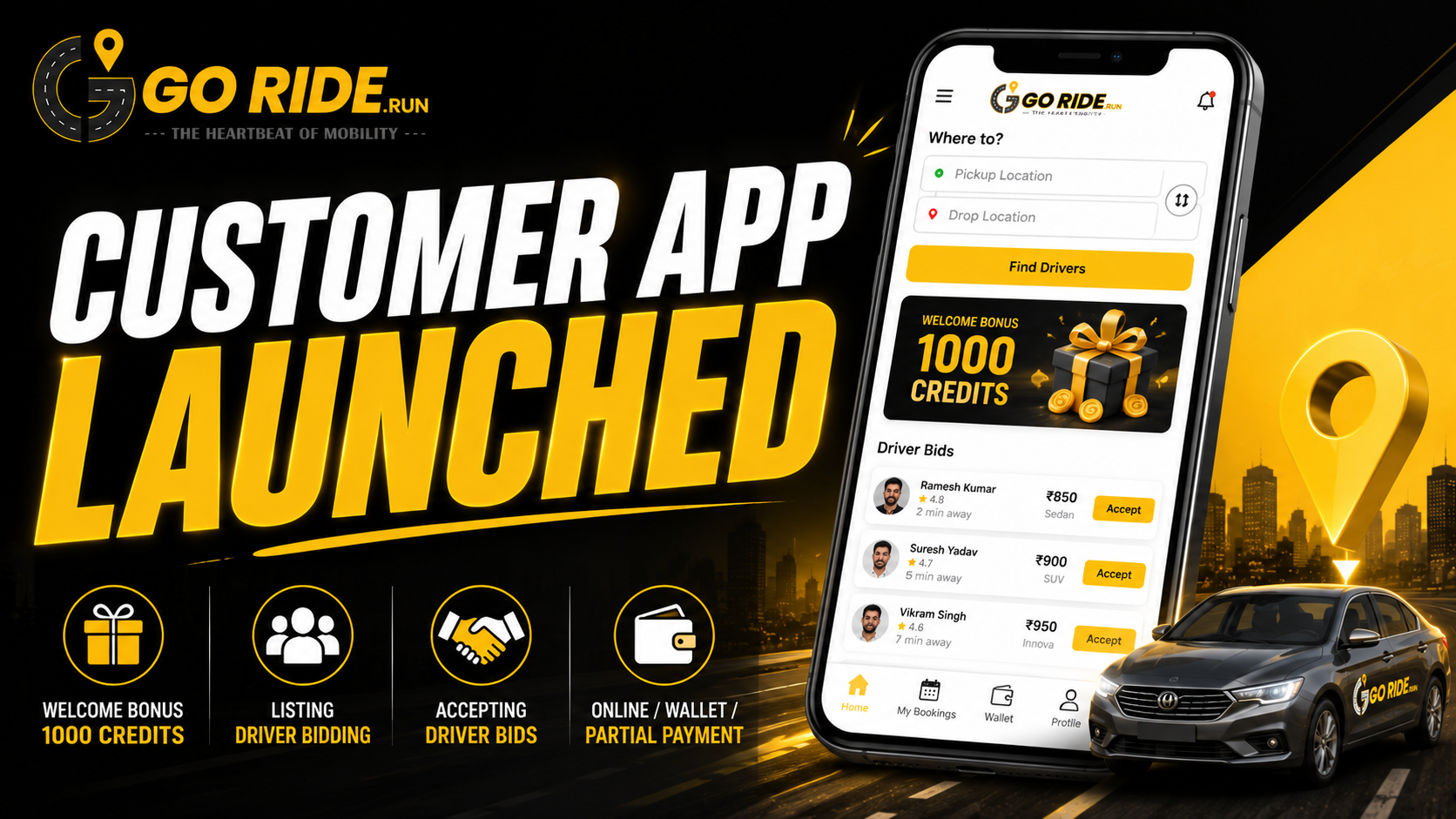 The Evolution of GoRide: Bringing Smarter Mobility to Customers Through the GoRide App