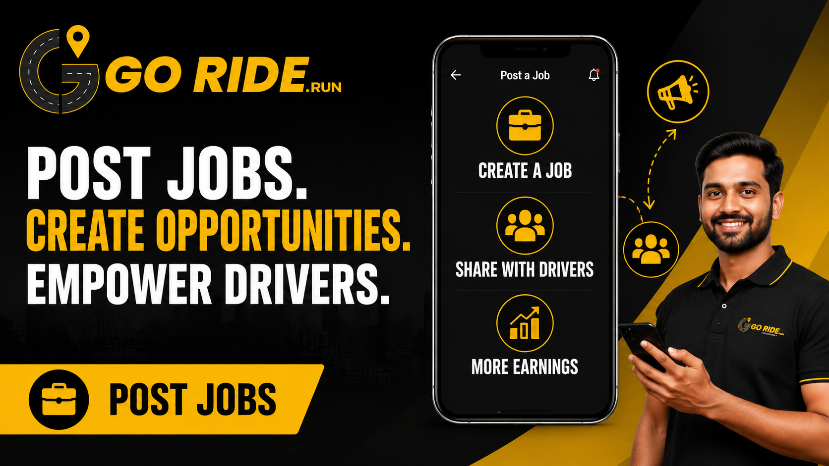 The Evolution of GoRide: Introducing Post Jobs for Smarter Transportation Planning
