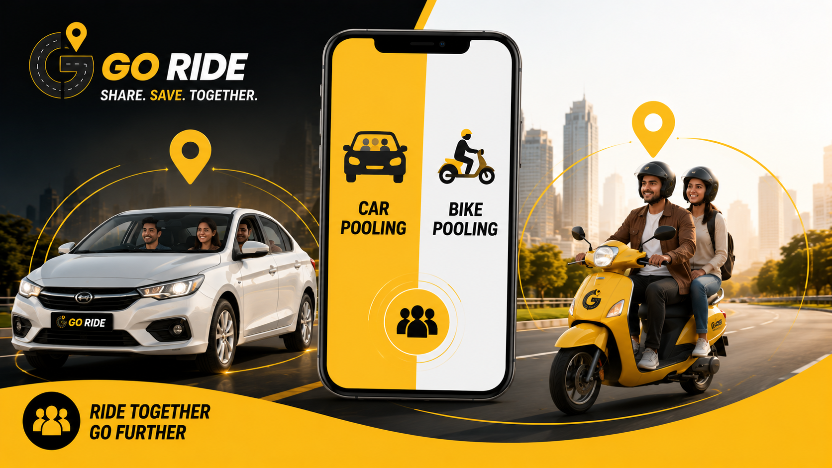 Introducing Car Pooling and Bike Pooling for Smarter Shared Mobility