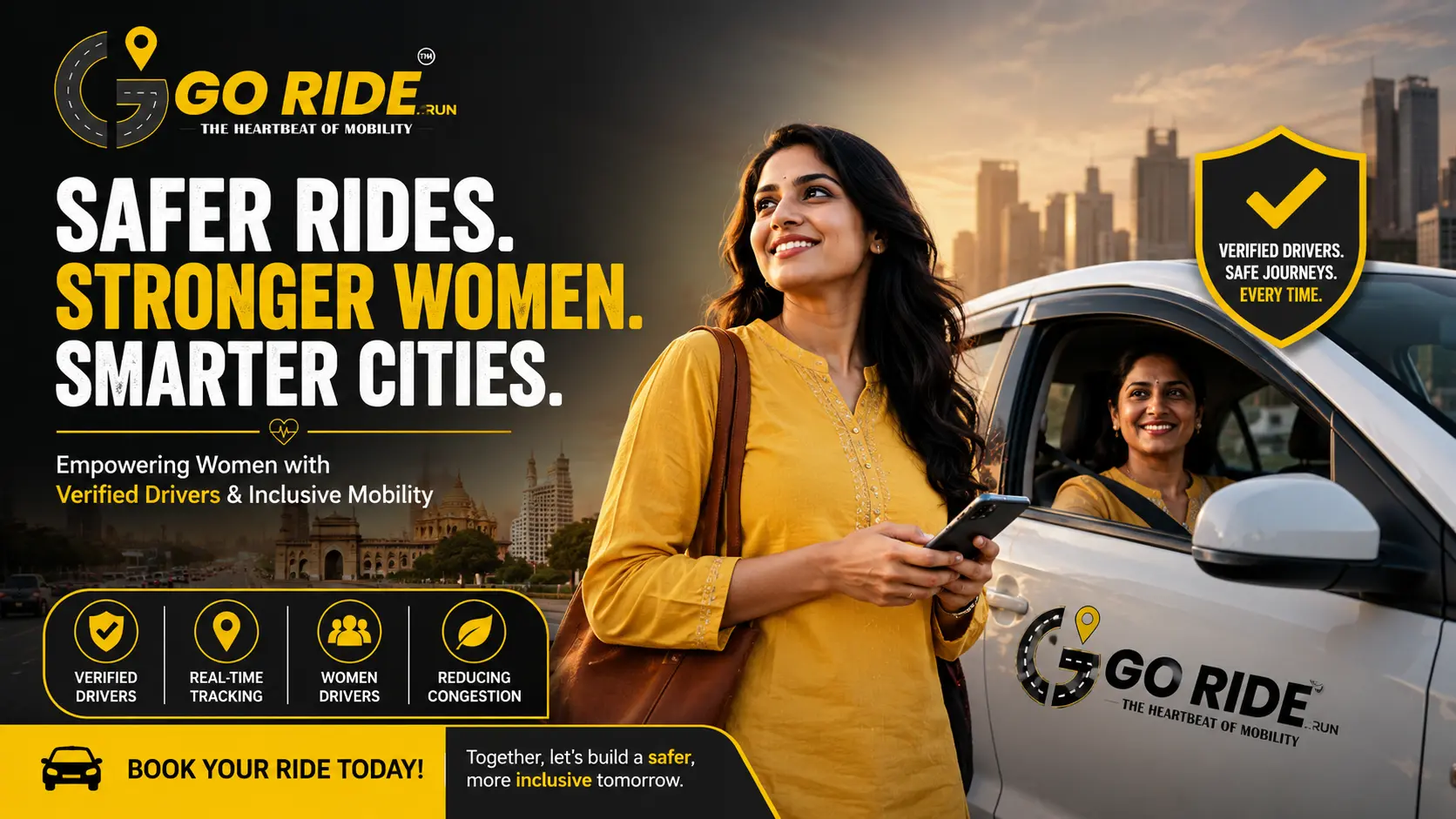 Empowering Women on the Move: How GoRide's Verified Driver Network Enhances Safety and Inclusion in Daily Commutes