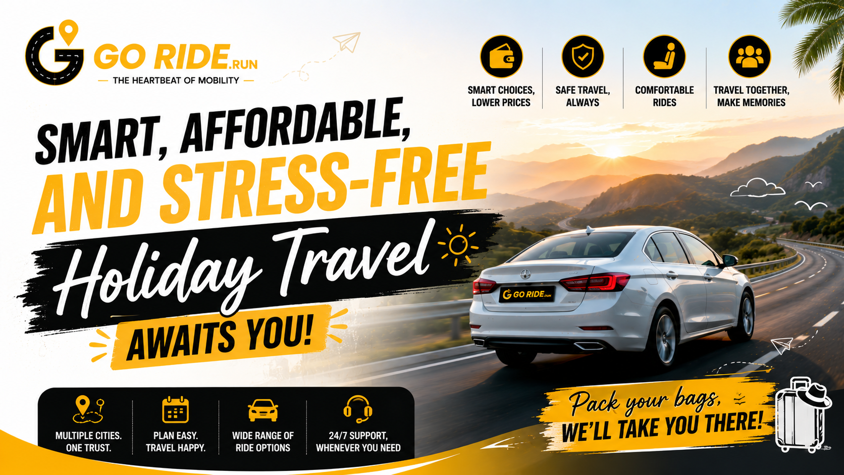 Festival Frenzy: How GoRide's Festive Cab Bookings are Revolutionizing Holiday Travel for Smart Savings and Stress-Free Journeys
