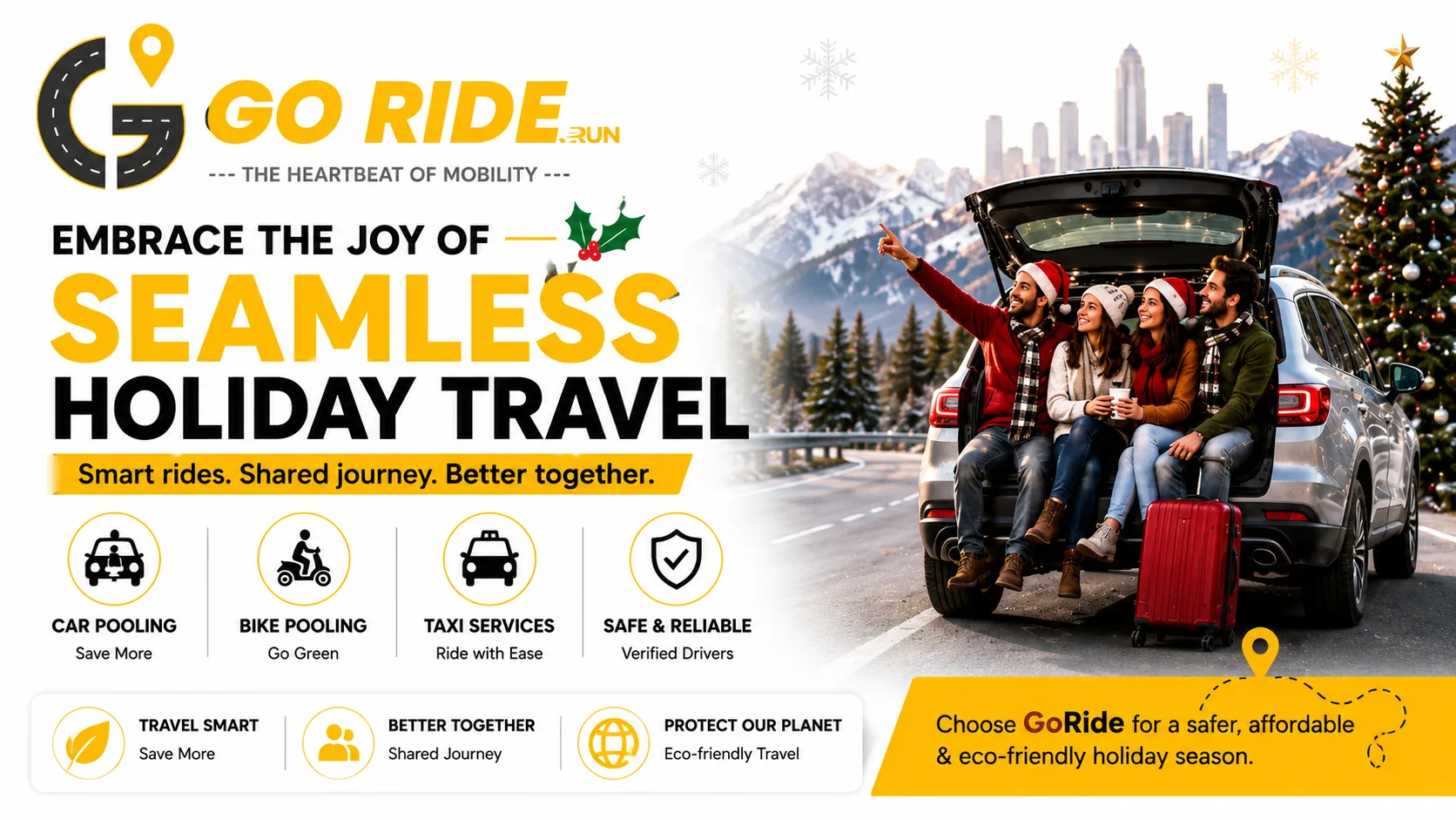 Navigating Festive Frenzy: How GoRide's Smart Cab Bookings Are Transforming Holiday Travel