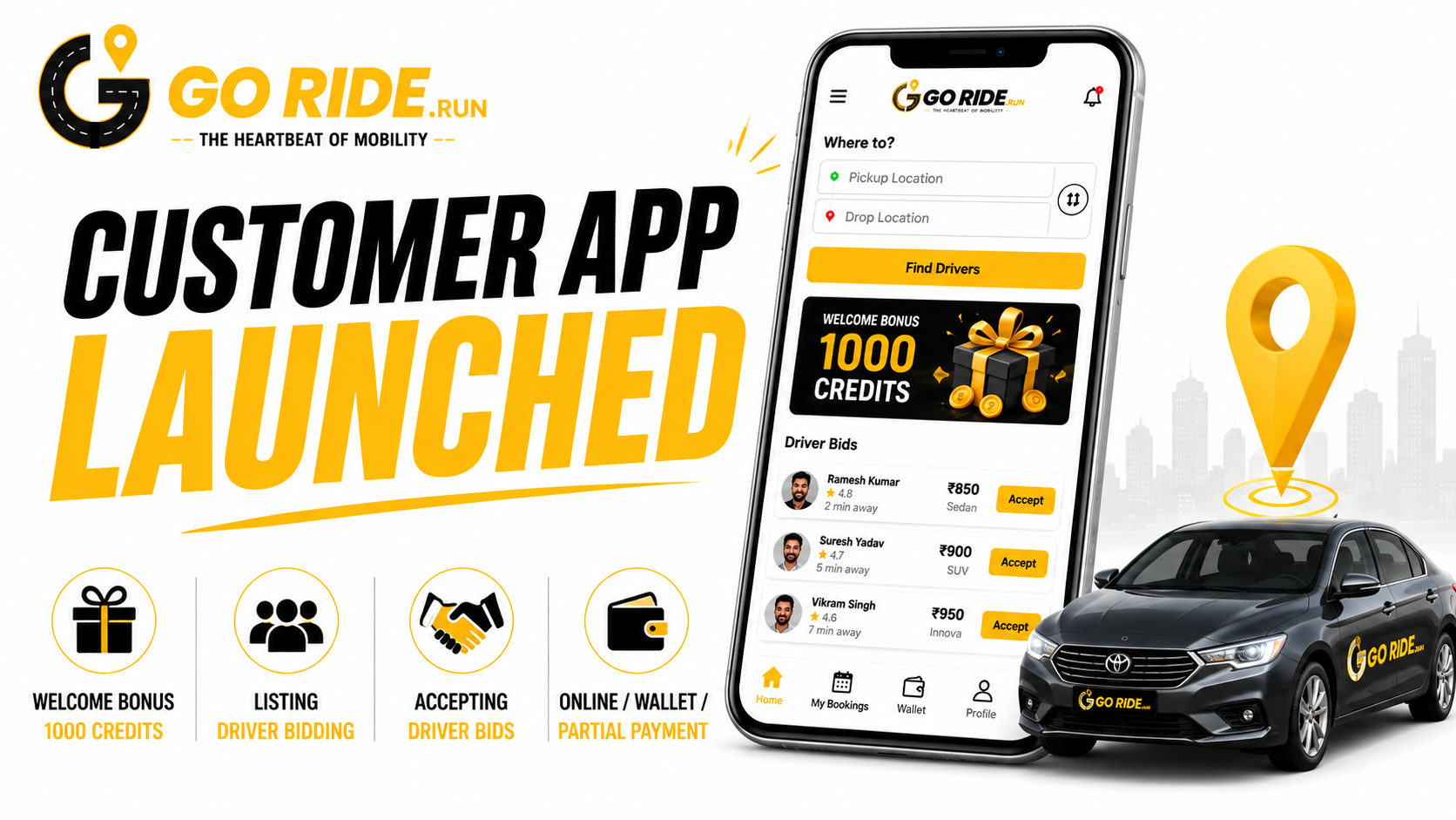 The Evolution of GoRide: Bringing Smarter Mobility to Customers Through the GoRide App