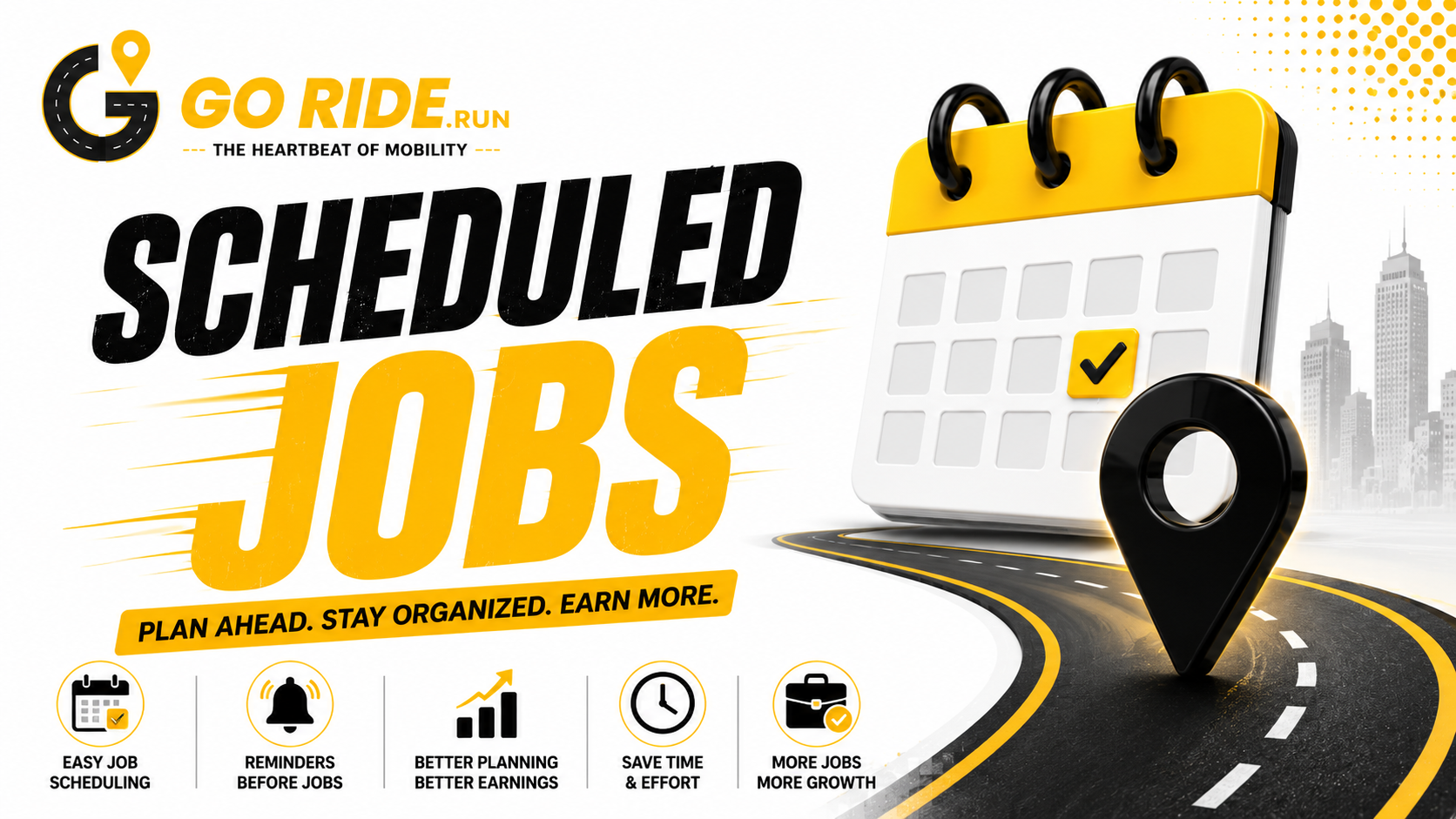 The Evolution of GoRide: Introducing Scheduled Jobs for Smarter Transportation Planning In Driver App.