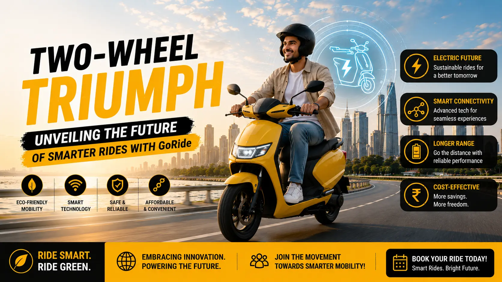 Two-Wheel Triumph: Unveiling the Future of College Commutes with GoRide’s Bike Pooling Innovations