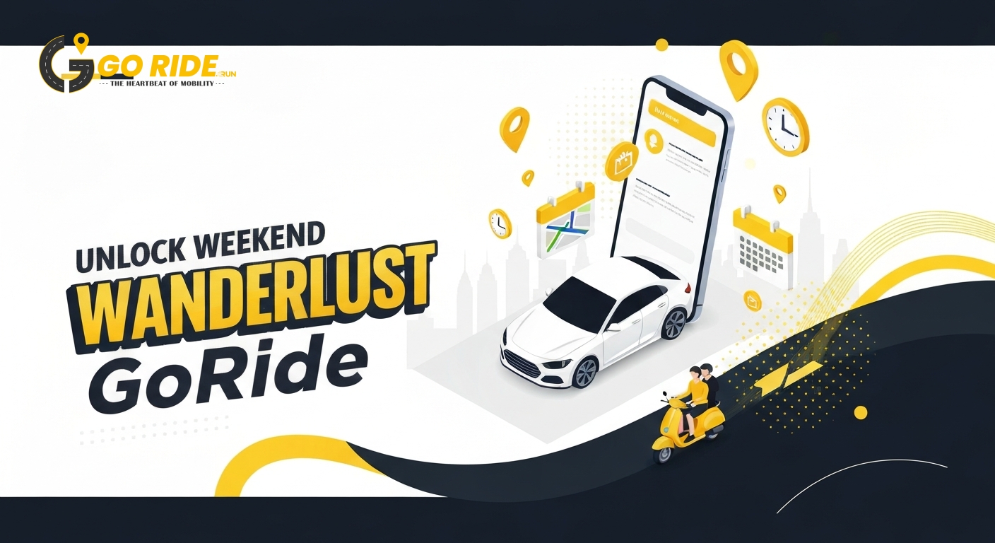Unlock Weekend Wanderlust: GoRide Outstation Cabs for Unbeatable Intercity Freedom